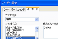 [ユーザ設定] ダイアログボックス