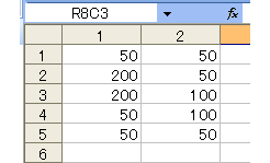 Excel から連続線の座標を読み込む（Excel 連携）アドイン