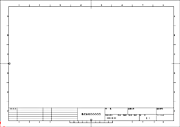 RootPro CAD 図枠サンプル