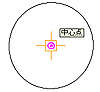 円の中心点